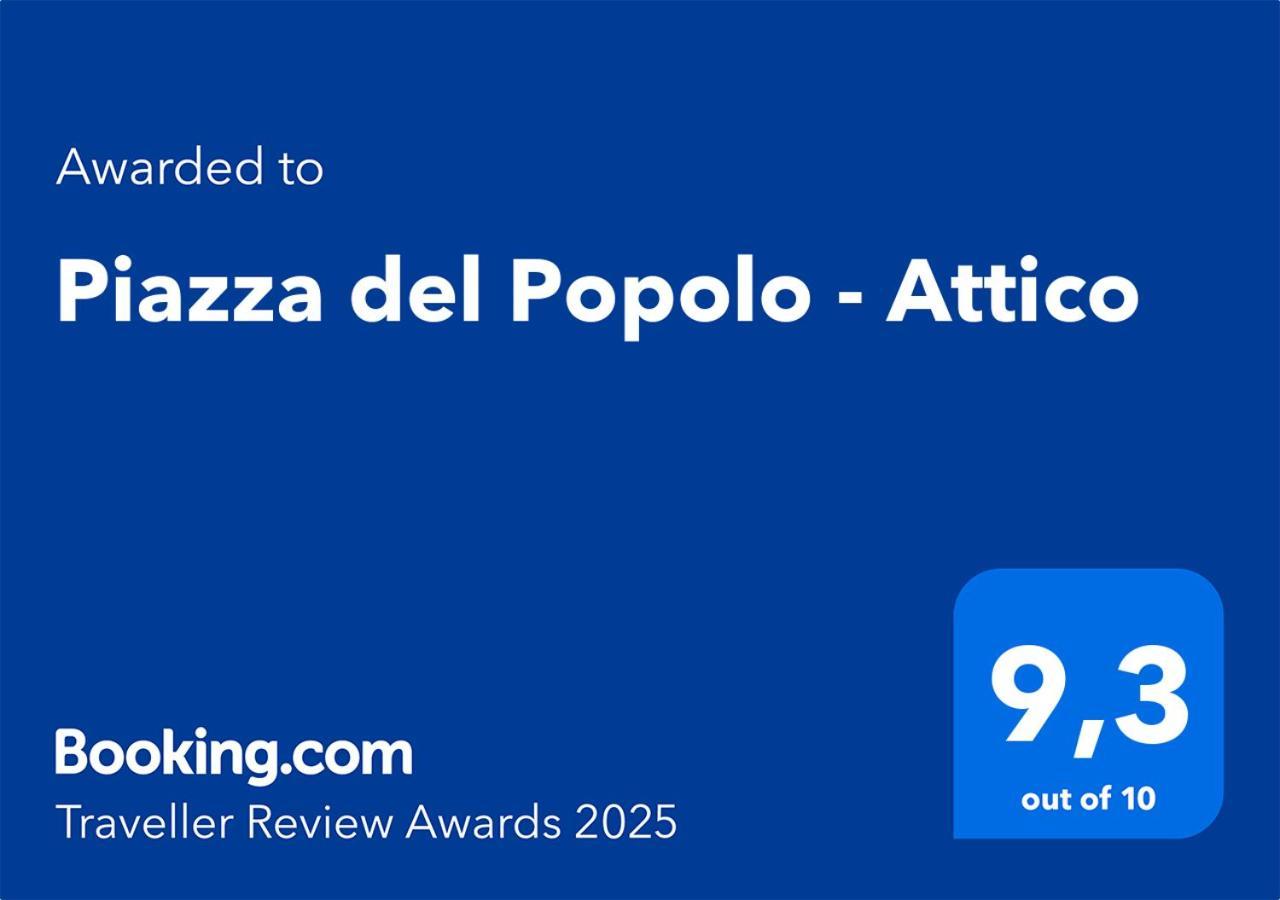 로마 Piazza Del Popolo - Attico 아파트 외부 사진